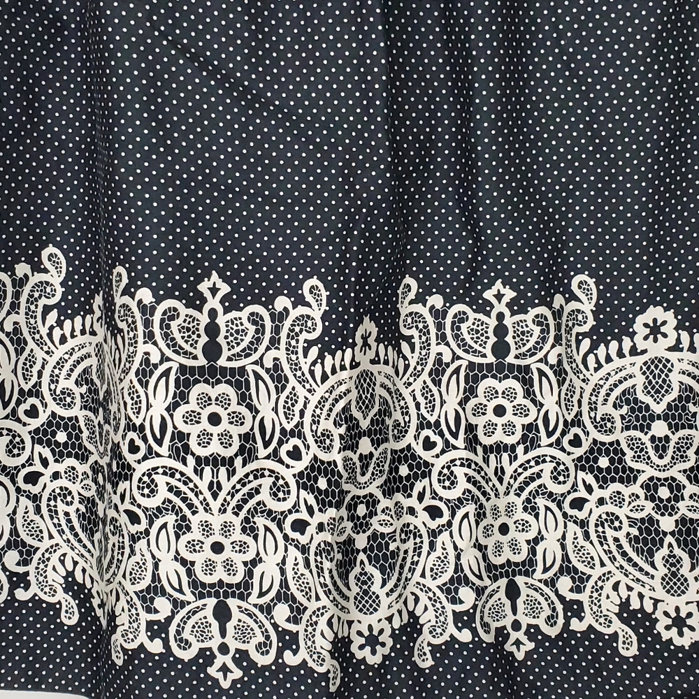 Loft Polka Dot Lace Skirt - Picture 2 of 4